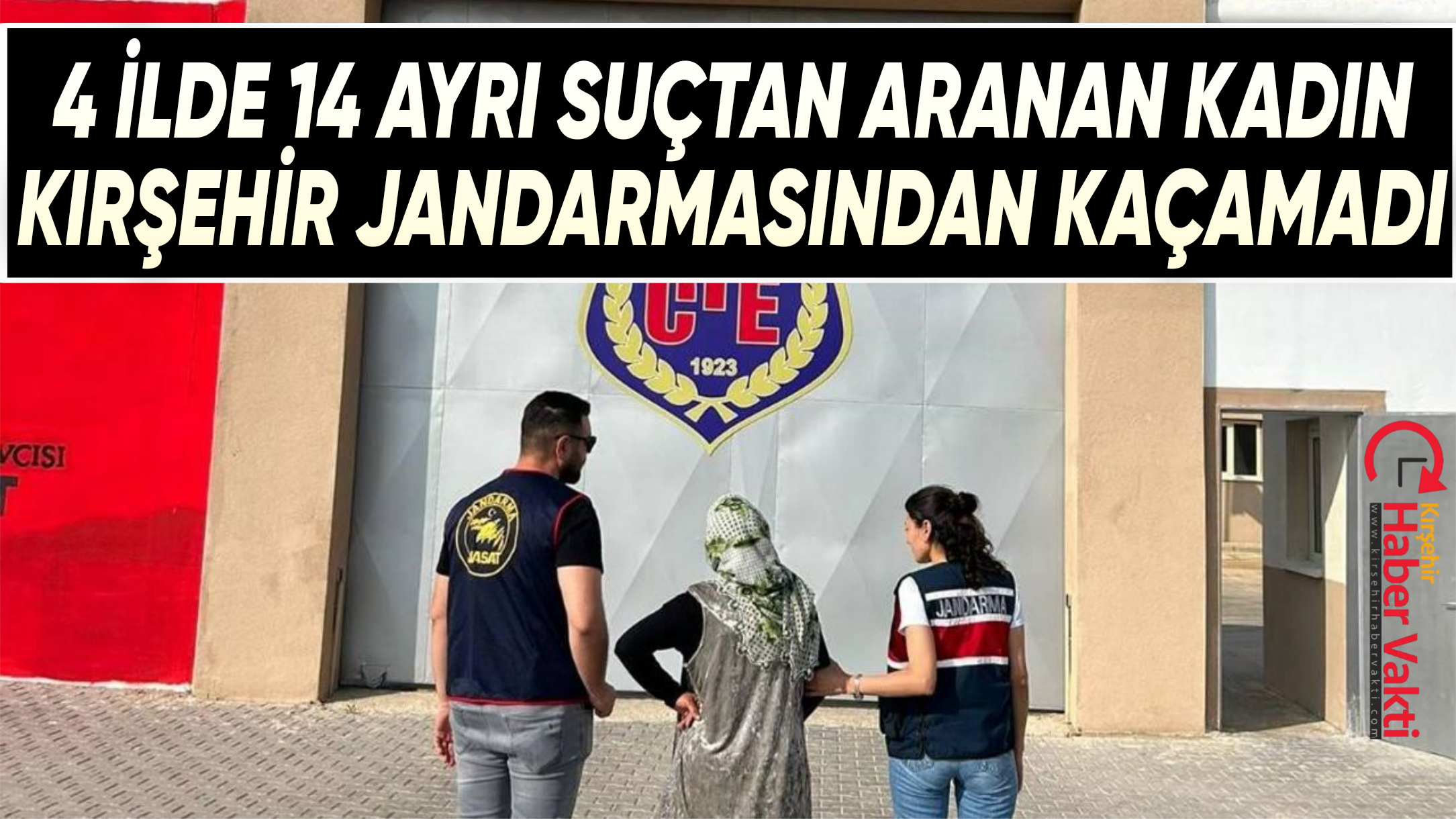 14 SUÇ KAYDI BULUNAN KADIN YAKALANDI