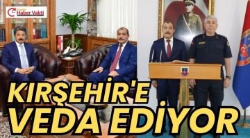 Kırşehir Emniyet Müdürü Erdoğan Kartal’dan Veda Ziyaretleri