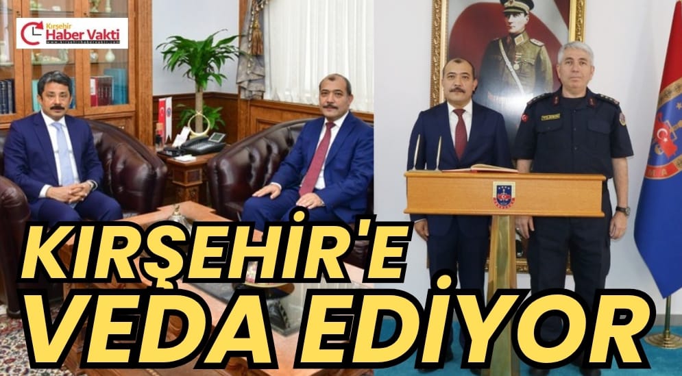Kırşehir Emniyet Müdürü Erdoğan Kartal’dan Veda Ziyaretleri