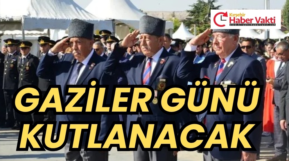 KAHRAMAN GAZİLERİN GÜNÜ TÖREN İLE KUTLANACAK