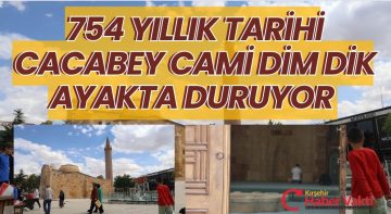 TARİHİ CACABEY CAMİ ZAMANA MEYDAN OKUYOR