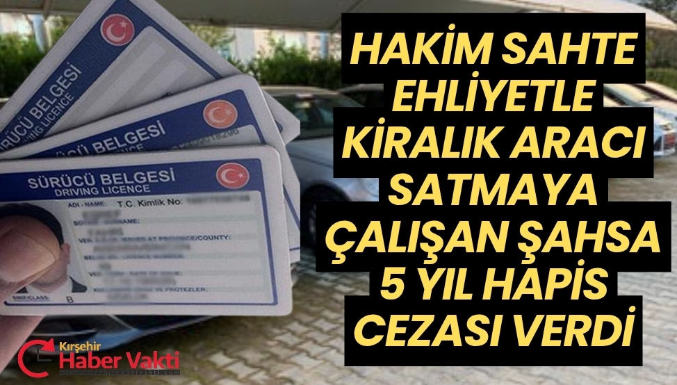 5 YIL HAPİS 20 BİN LİRADA CEZA