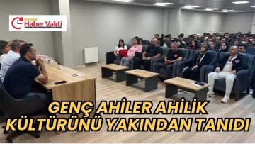 Genç Ahiler KIRŞEHİR’DE