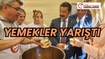 AHİ SOFRASI’NDA YÖRESEL YEMEKLER YARIŞTI