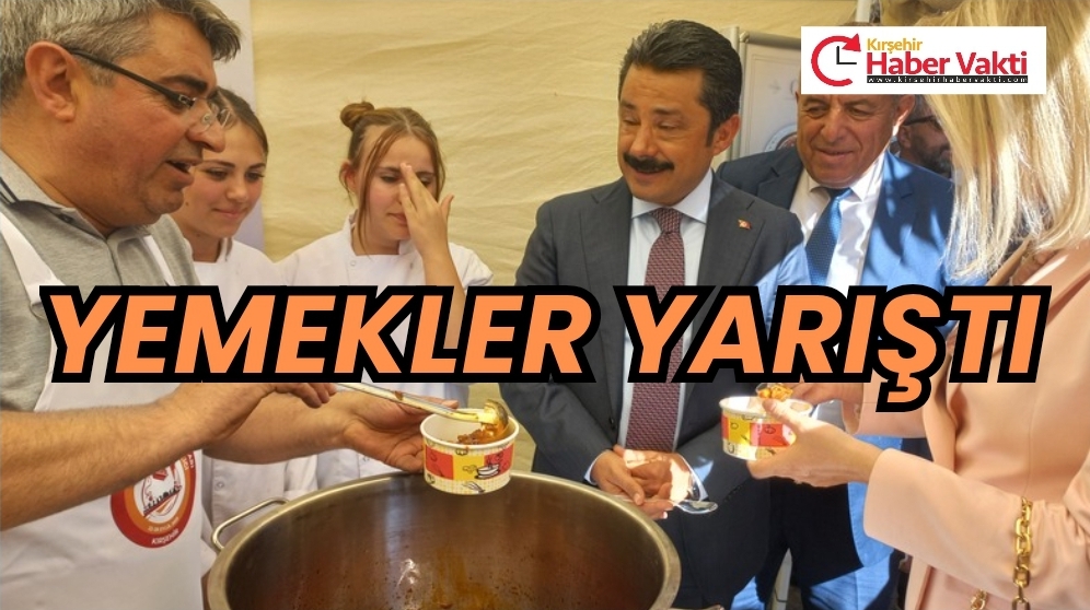 AHİ SOFRASI’NDA YÖRESEL YEMEKLER YARIŞTI