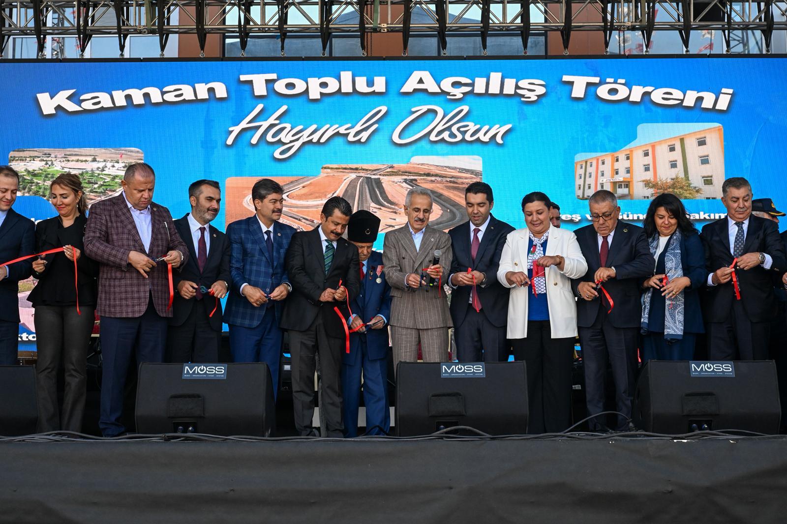 ULAŞTIRMA VE ALTYAPI BAKANI ABDULKADİR URALOĞLU KIRŞEHİR’DE
