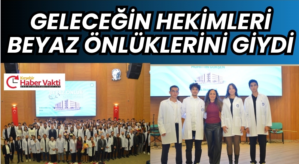 Ahi Evran Üniversitesi Tıp Fakültesi’nde Geleneksel Tören Gerçekleşti