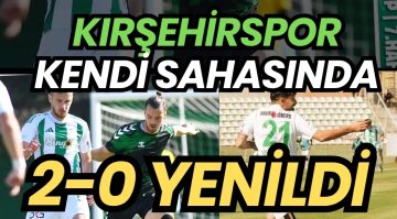 Ejderoğlu Kırşehirspor 0-2 Bingölspor
