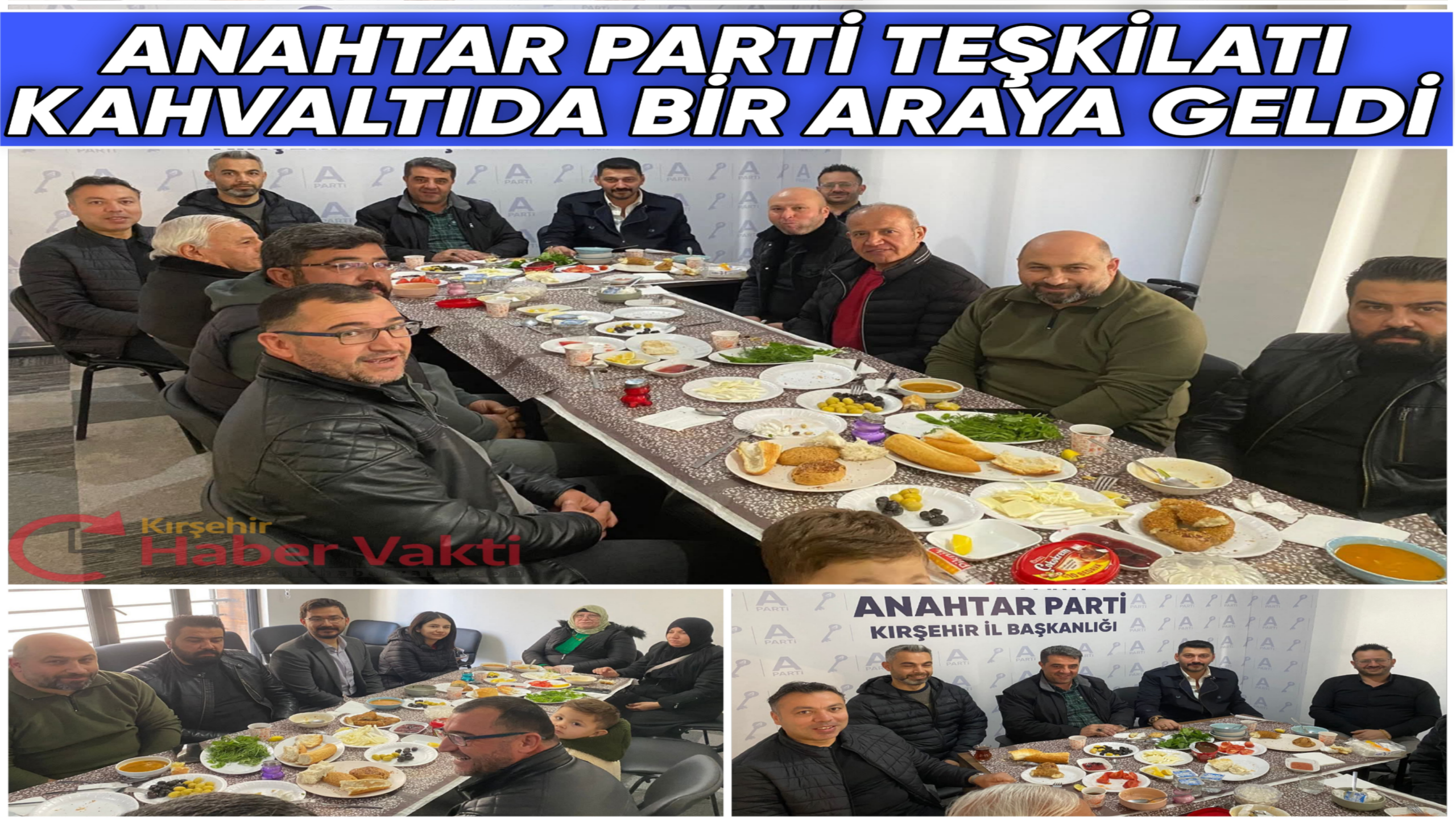 Anahtar Parti İl Teşkilatı Kahvaltı Programında Buluştu