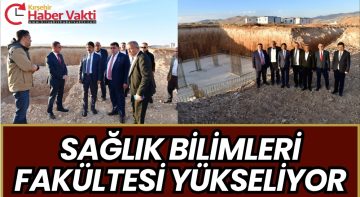 Kırşehir Valisi Murat Sefa Demiryürek’ten Sağlık Bilimleri Fakültesi İnşaatına Ziyaret