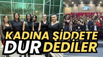 KADINA ŞİDDET MASAYA YATIRILDI