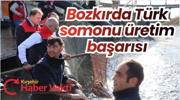 Hirfanlı Barajı, Türk somon ihracatıyla dikkat çekiyor