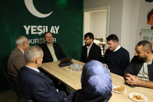 YEŞİLAY GENEL BAŞKANI KIRŞEHİR’DE KONUŞTU