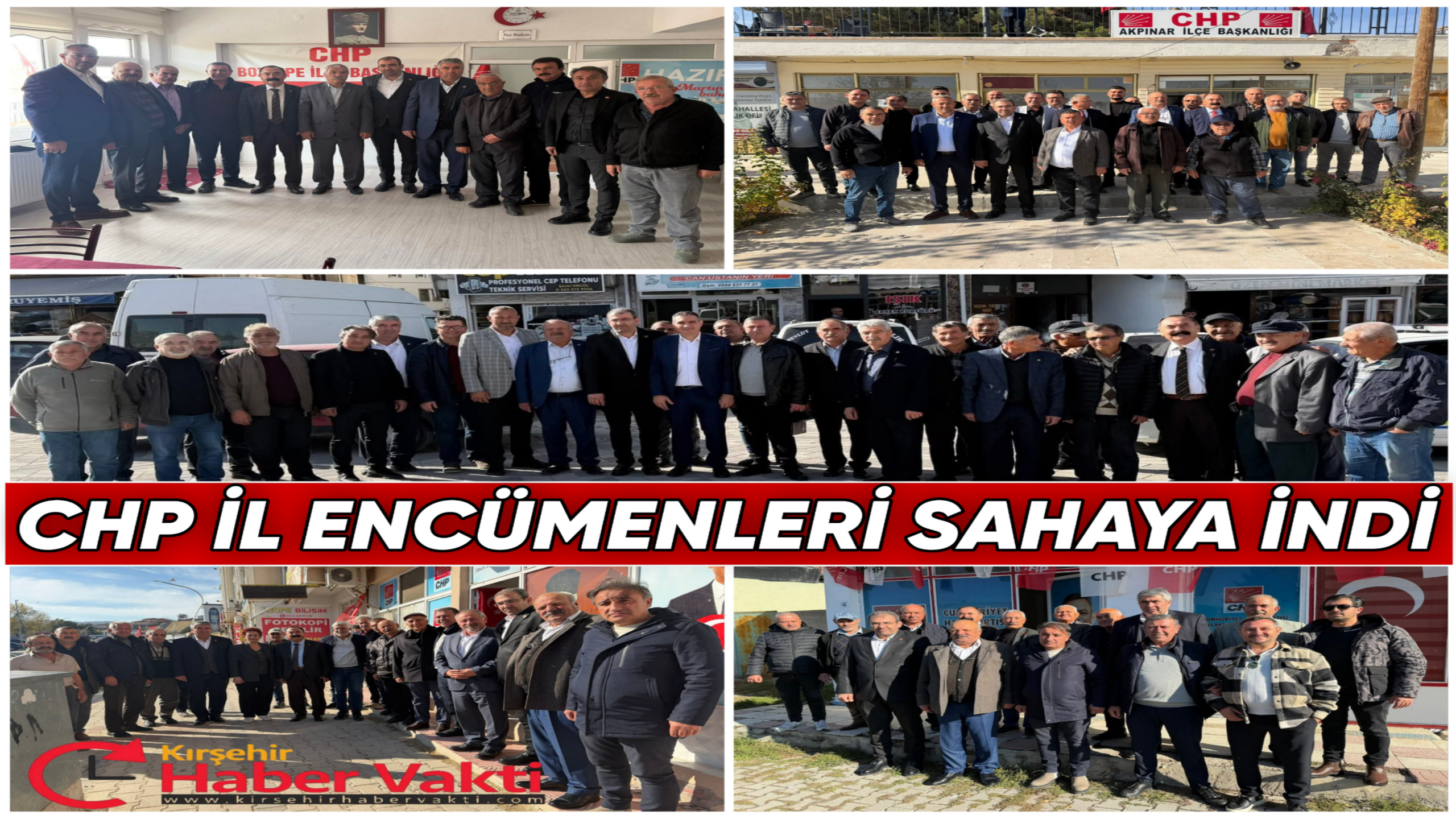 CHP’Lİ İL MECLİS ÜYELERİ SAHA ÇALIŞMALARINA HIZ VERDİ