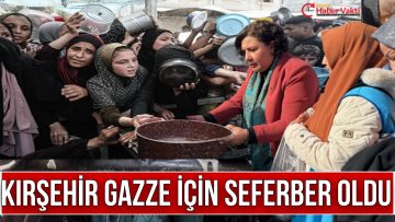Kırşehir’de Gazze İçin Yardım Seferberliği: Cacabey Meydanı’nda TDV Kermesine Yoğun İlgi