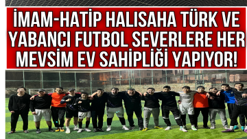 KIRŞEHİR İMAM HATİP HALISAHA DA HER MEVSİM FUTBOL KEYFİ