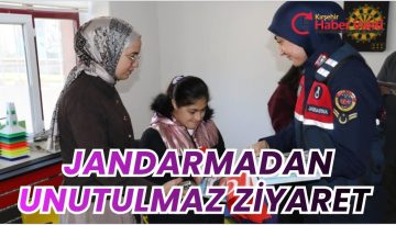 Kırşehir Jandarmadan Dünya Engelliler Günü’nde Anlamlı Ziyaret