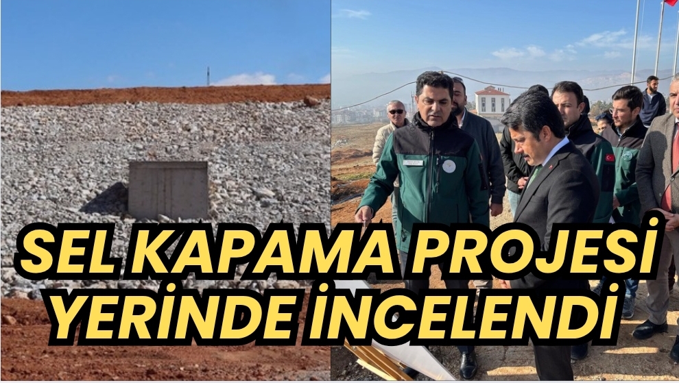 Kırşehir Valisi Murat Sefa Demiryürek,taşkın kontrol yatırımları kapsamında yapımı devam