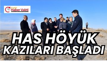 Hashöyük Kazıları Başladı