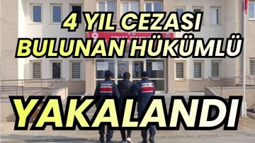 JASAT’TAN SUÇA GEÇİT YOK: 4 YIL 2 AY CEZASI BULUNAN HÜKÜMLÜ YAKALANDI