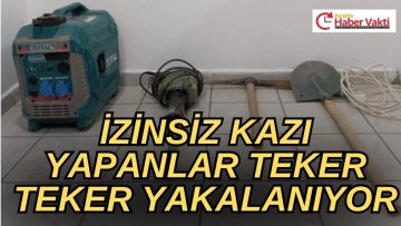 KIRŞEHİR’DE KAÇAK KAZI OPERASYONU