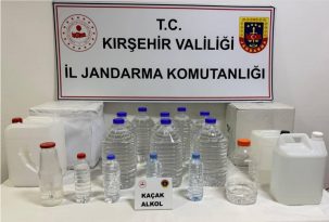 YILBAŞI ÖNCESİ KAÇAK ALKOL OPERASYONU: 62 LİTRE KAÇAK İÇKİ ELE GEÇİRİLDİ