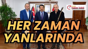 VALİ BABALARI HER ZAMAN YANLARINDA
