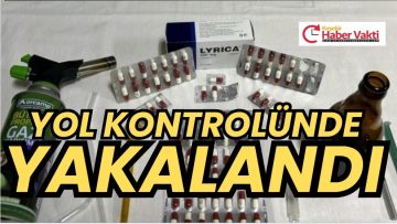 JANDARMA ŞÜPHELENDİ UYUŞTURUCUYU YAKALADI