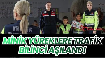 MUCUR’DA MİNİK YÜREKLERE TRAFİK BİLİNCİ AŞILANDI