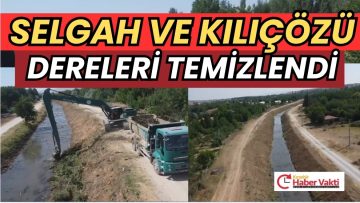 Kırşehir’de Selgah ve Kılıçözü Dereleri’nde Temizlik Çalışmaları Tamamlandı