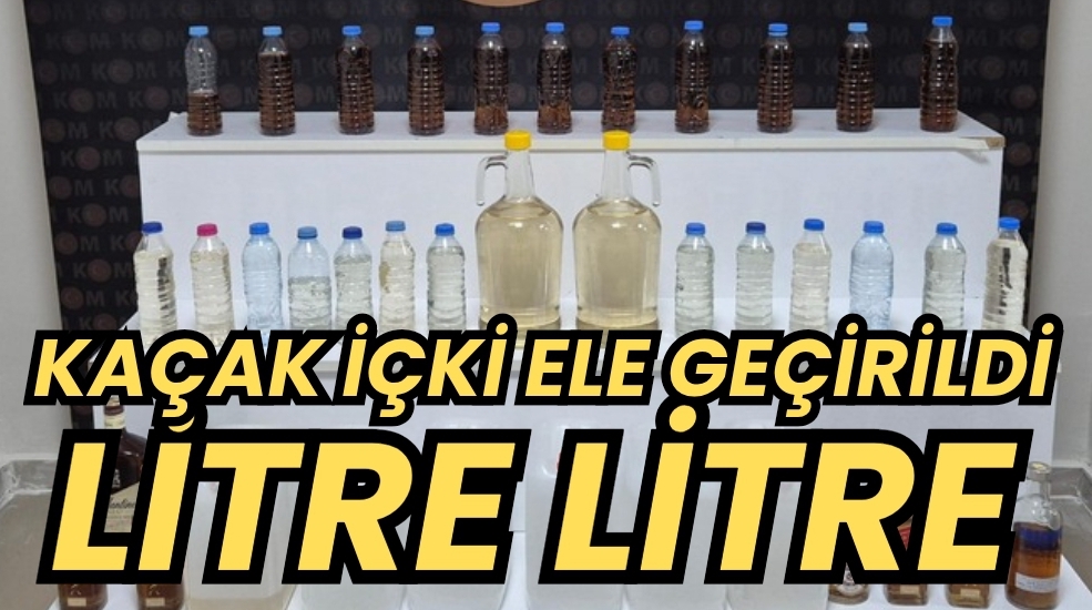 KIRŞEHİR’DE KAÇAK İÇKİ ELE GEÇİRİLDİ