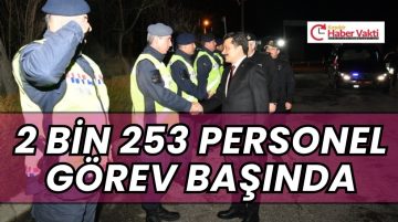 KIRŞEHİR’DE YENİ YIL HUZURU İÇİN MESAİ YAPACAKLAR