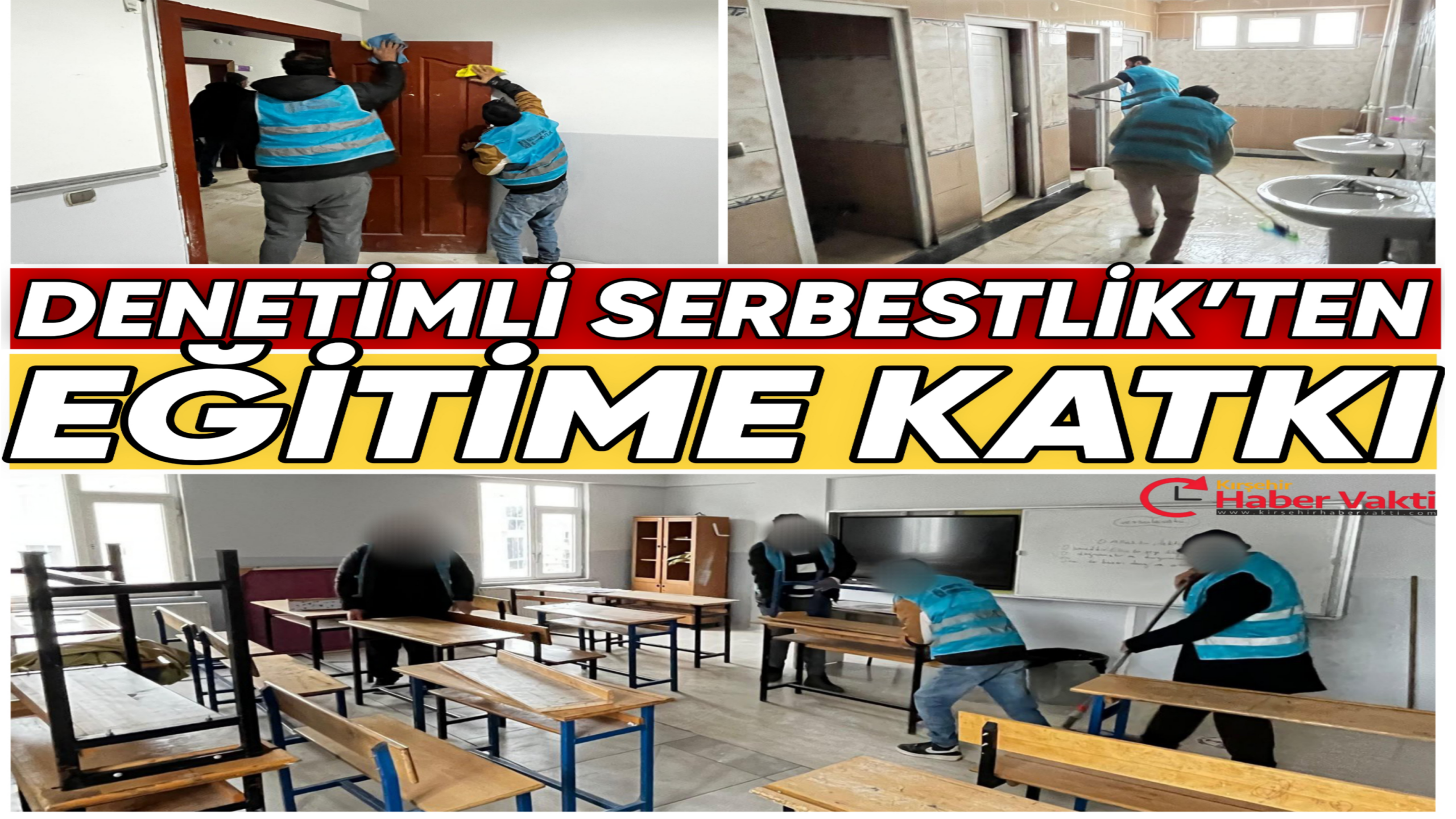 Denetimli Serbestlik Katkısıyla Okullar Yeni Döneme Hazır
