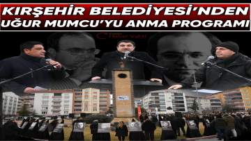 Uğur Mumcu Kırşehir Belediyesi’nin Düzenlediği Törenle Anıldı