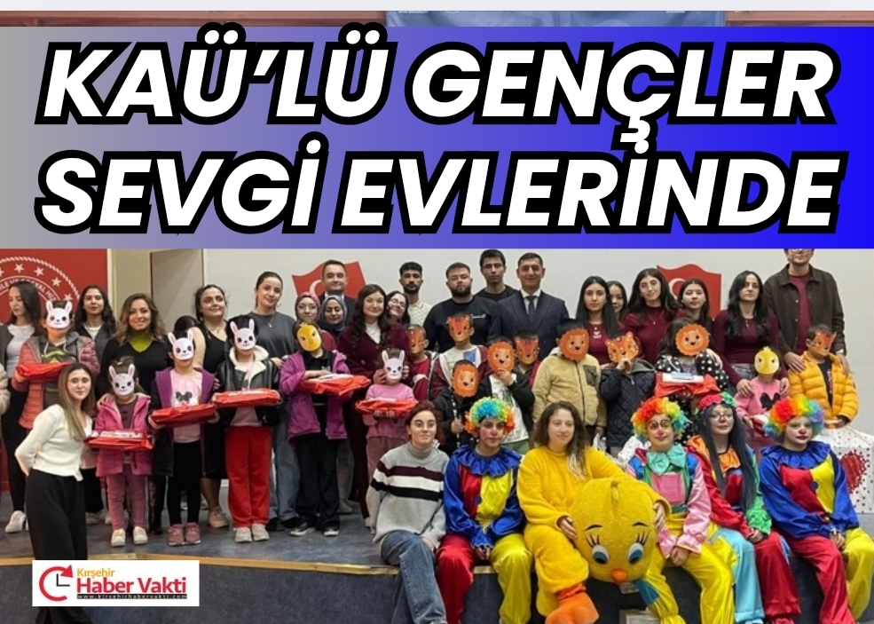 KAÜ’LÜ GENÇLERDEN ÇOCUKLARA DOLU DOLU BİR GÜN
