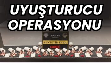 UYUŞTURUCU OPERASYONUNDA 3 TUTUKLAMA