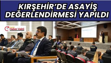 VALİ DEMİRYÜREK EMNİYET GÜÇLERİ İLE…