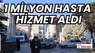 Bir yılda 1 milyon 398 bin 110 hasta…