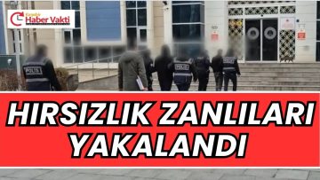 Hırsızlık şüphelisi 2 kişi yakalandı…