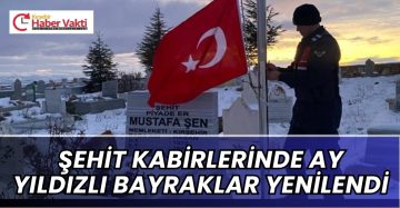 KIRŞEHİR İL JANDARMA KOMUTANLIĞI’NDAN ŞEHİT KABİRLERİNE VEFA