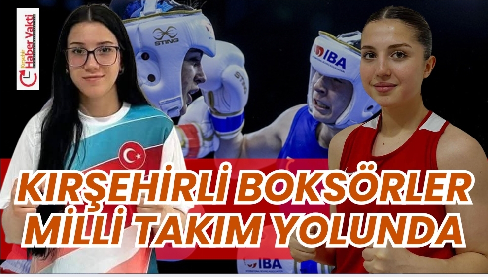 Kırşehirli genç sporcular Ecrin Alp ve Deniç Topaç, elde ettikleri