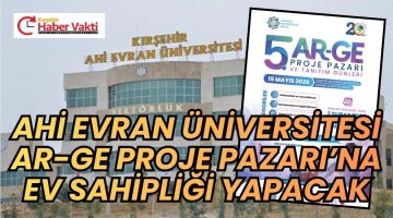 Ar-Ge Proje Pazarı ve Tanıtım Günleri Kırşehir’de Yapılacak