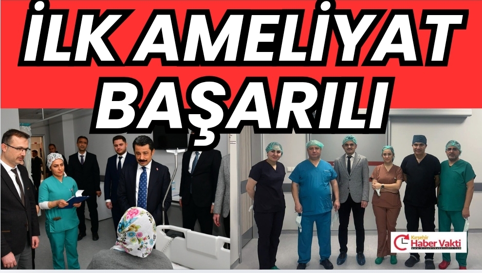 MUCUR DEVLET HASTANESİ’NDE İLK AMELİYAT BAŞARIYLA GERÇEKLEŞTİRİLDİ