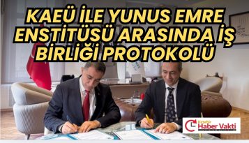 KAEÜ ile Yunus Emre Enstitüsü Arasında İş Birliği Protokolü