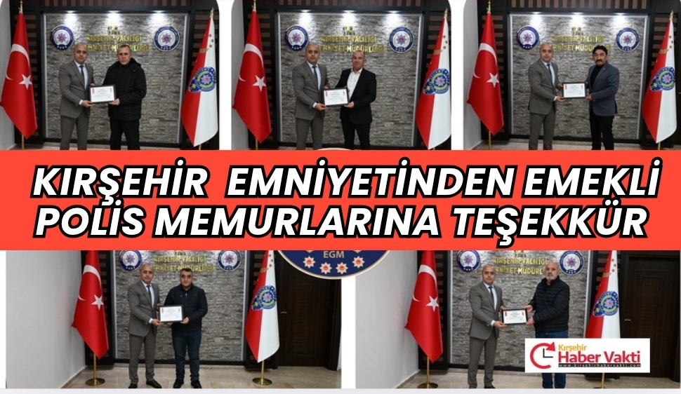 Kırşehir İl Emniyet Müdürü Dr. Mesut Görücü, Emniyet Teşkilatında uzun