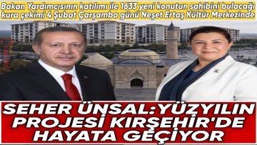 Kırşehir’de Büyük Gün: 1.633 Konut İçin Kura 4 Şubat’ta