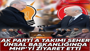 AK Parti A Takımı’ndan MHP’ye Ziyaret