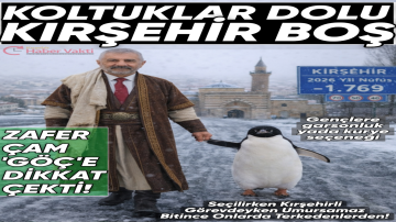 Zafer Çam:Koltuklar Dolu, Sahipsiz Kadim Kırşehir Boş
