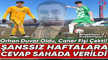 Kırşehirspor’dan Bingöl’de Kritik Zafer