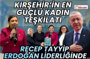 KIRŞEHİR’DE AK PARTİ KADIN KOLLARI TEŞKİLATINDAN BİRLİK BERABERLİK MESAJI